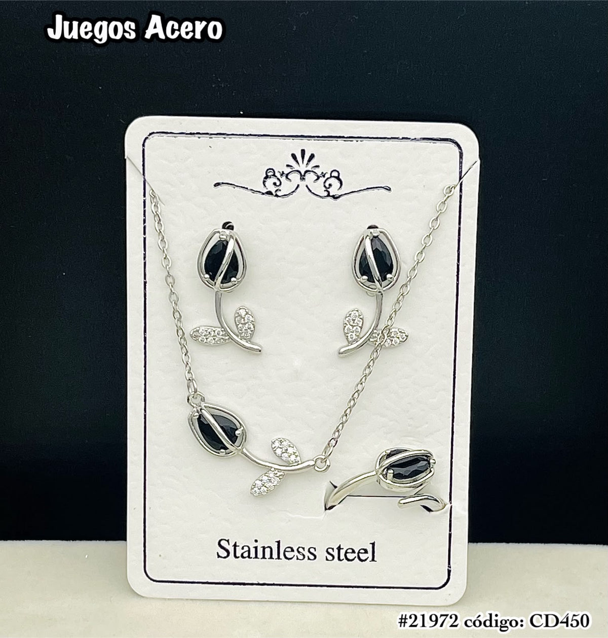 🍀 Juego Trébol con Anillo – Varios Colores